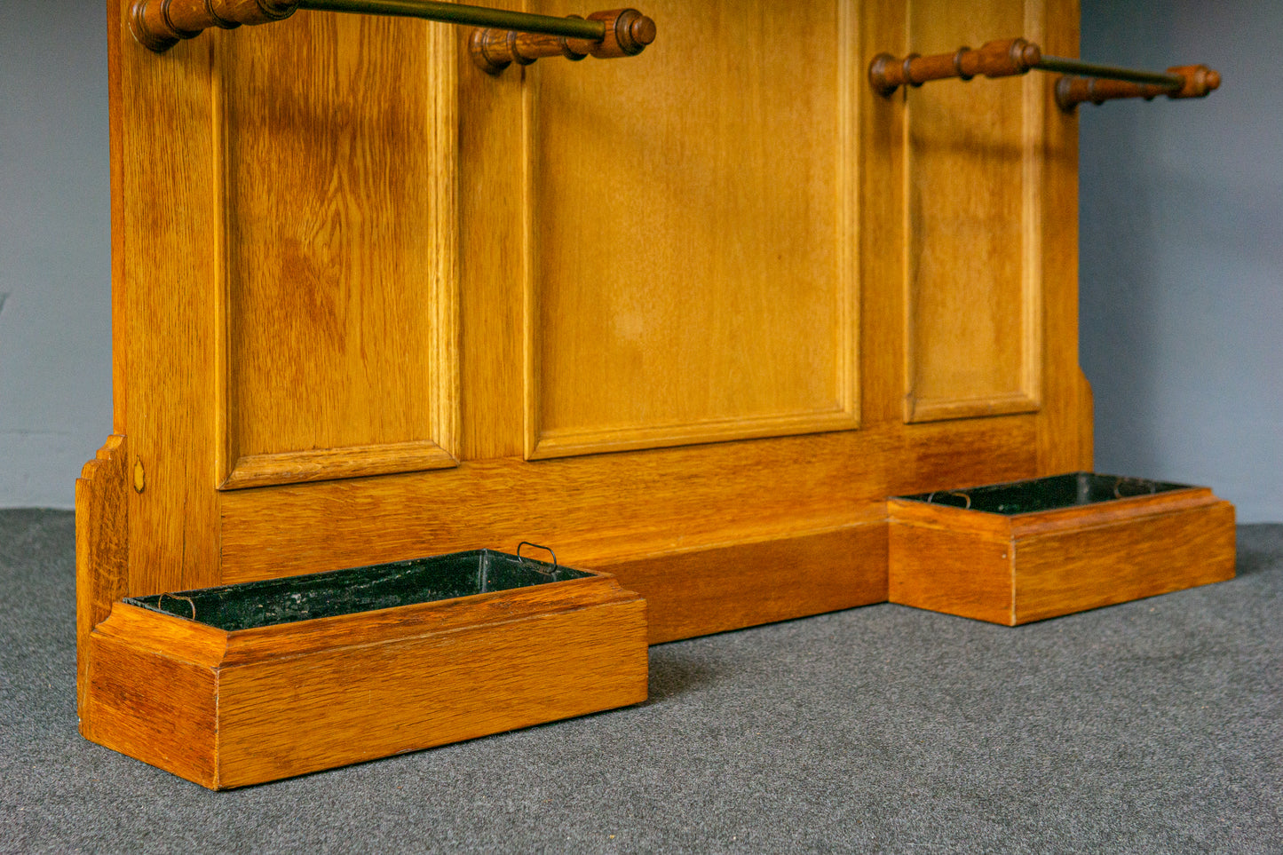 Garderobe Vintage Spiegel Flur Schrank Alt Kommode Antik MÖBLINGER 2412_1807