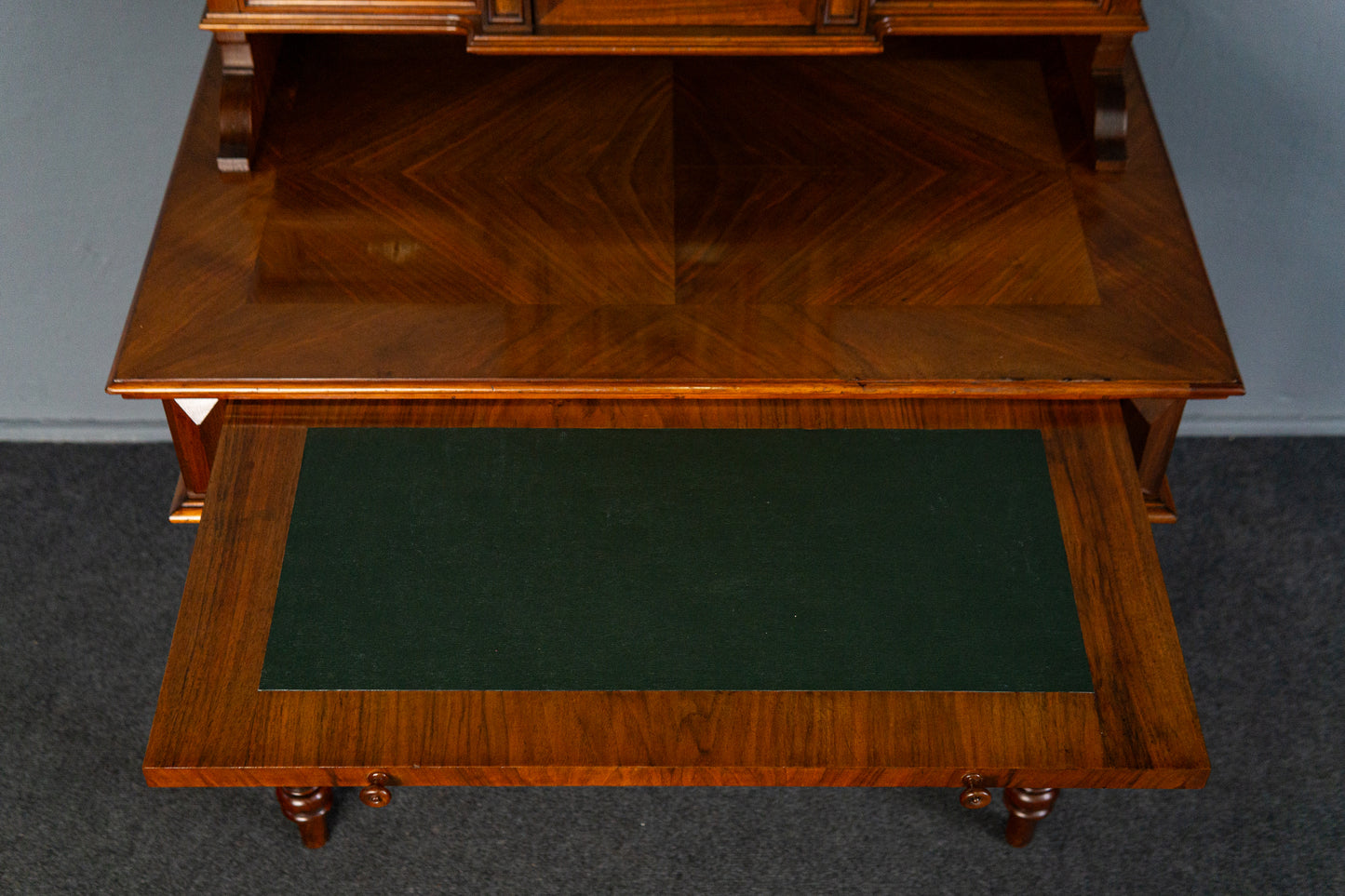 Antiker Schreibtisch Tisch Vintage Sekretär Desk Büro MÖBLINGER 2412_1903