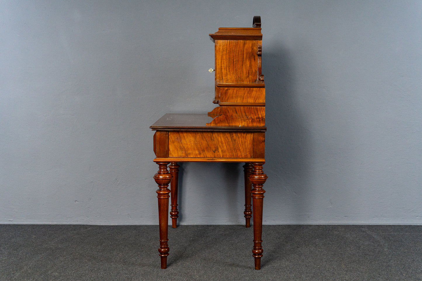 Antiker Schreibtisch Tisch Vintage Sekretär Desk Büro MÖBLINGER 2412_1903