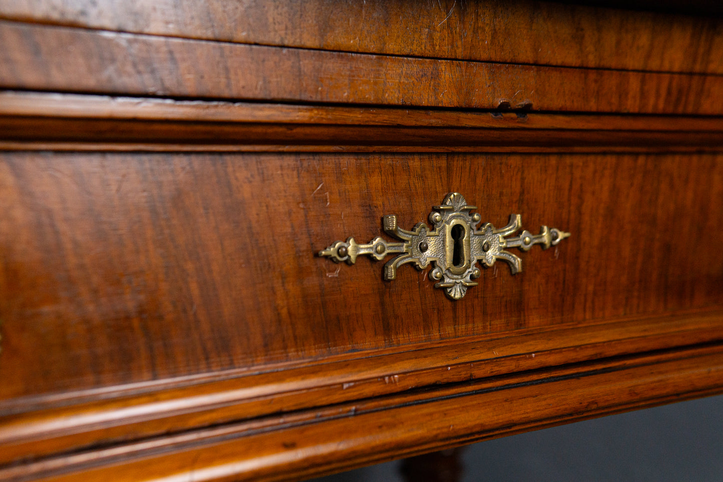 Antiker Schreibtisch Tisch Vintage Sekretär Desk Büro MÖBLINGER 2412_1903