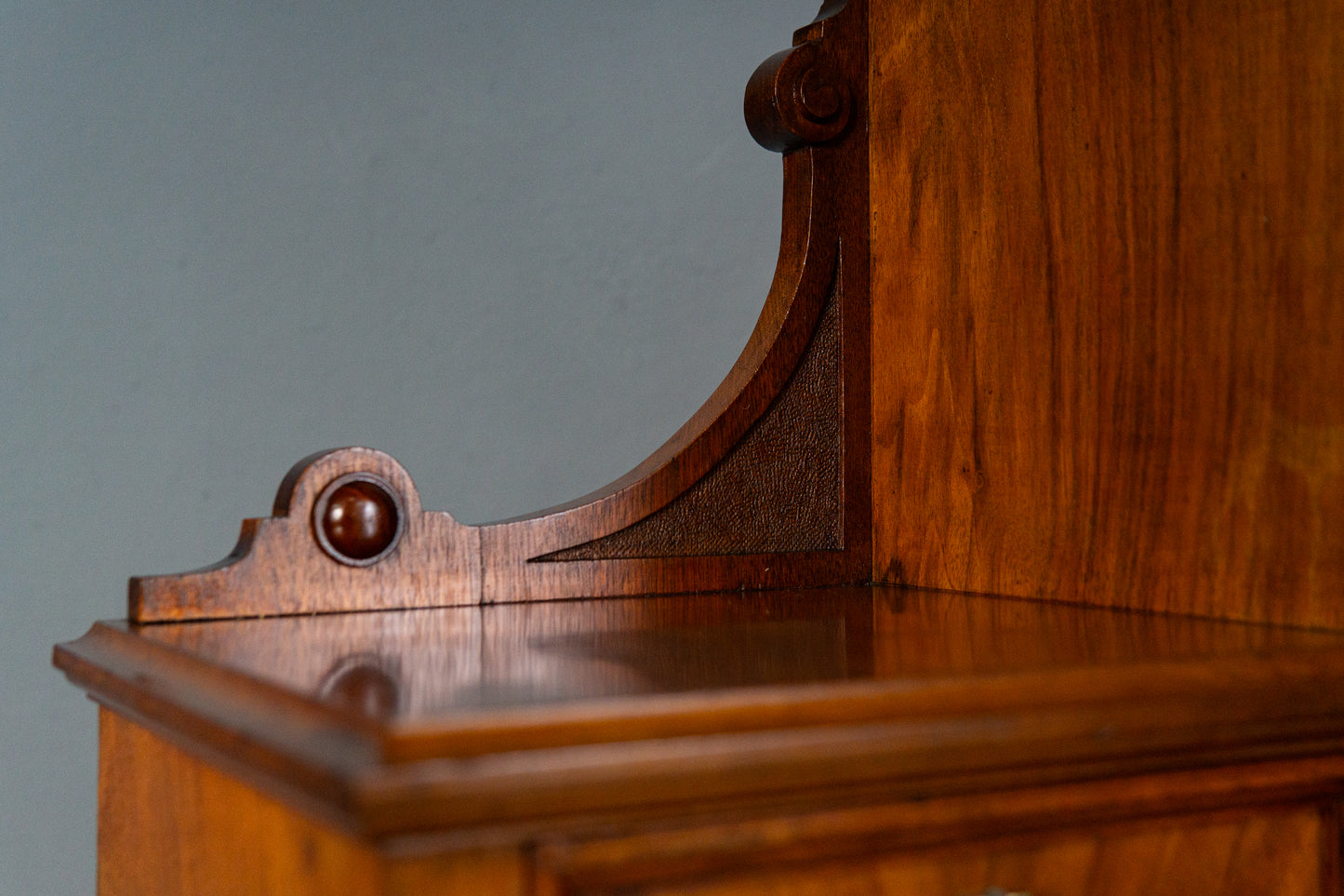 Antiker Schreibtisch Tisch Vintage Sekretär Desk Büro MÖBLINGER 2412_1903