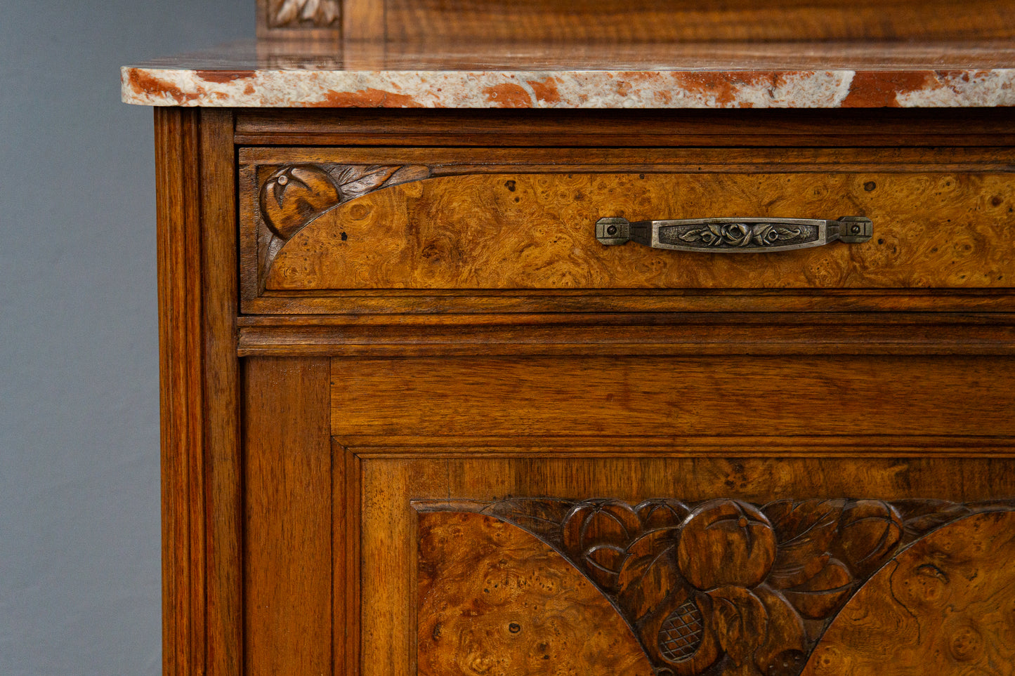 Vintage Buffet Kommode Schrank Regal Sideboard Antik Alt MÖBLINGER 2412_1904