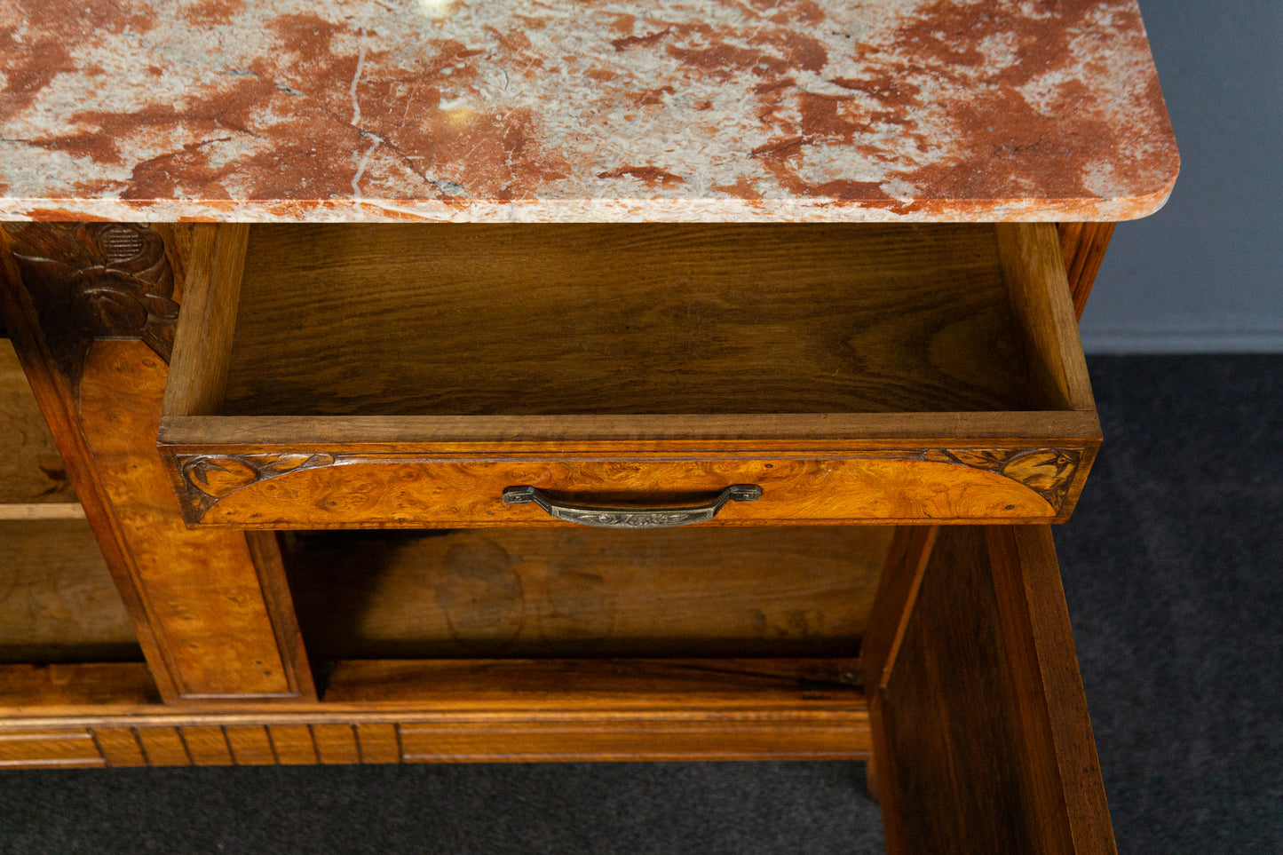 Vintage Buffet Kommode Schrank Regal Sideboard Antik Alt MÖBLINGER 2412_1904
