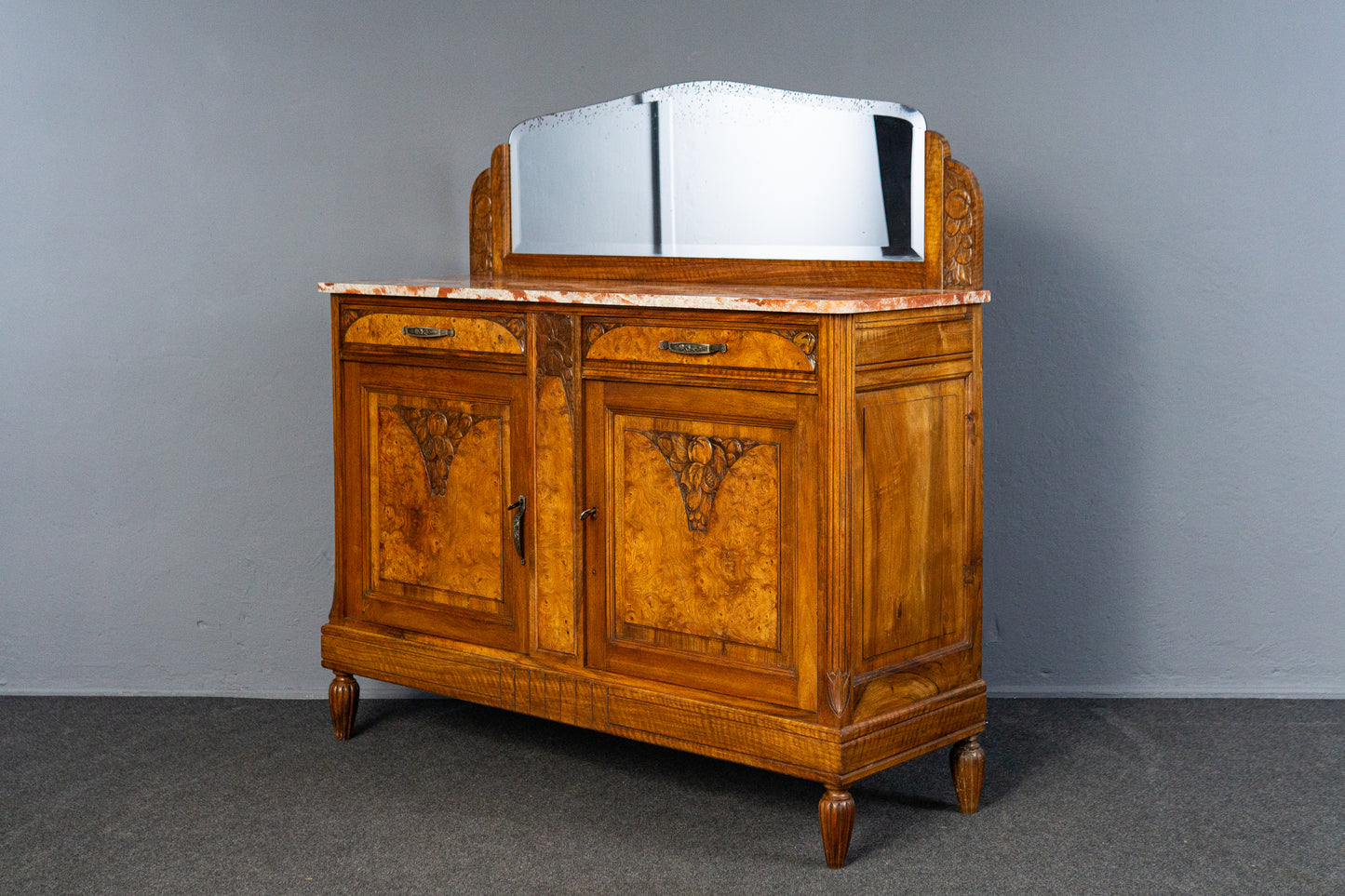 Vintage Buffet Kommode Schrank Regal Sideboard Antik Alt MÖBLINGER 2412_1904