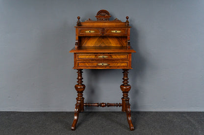 Antik Schreibtisch Nähtisch Sekretär Kommode Schrank Tisch MÖBLINGER 2412_1905