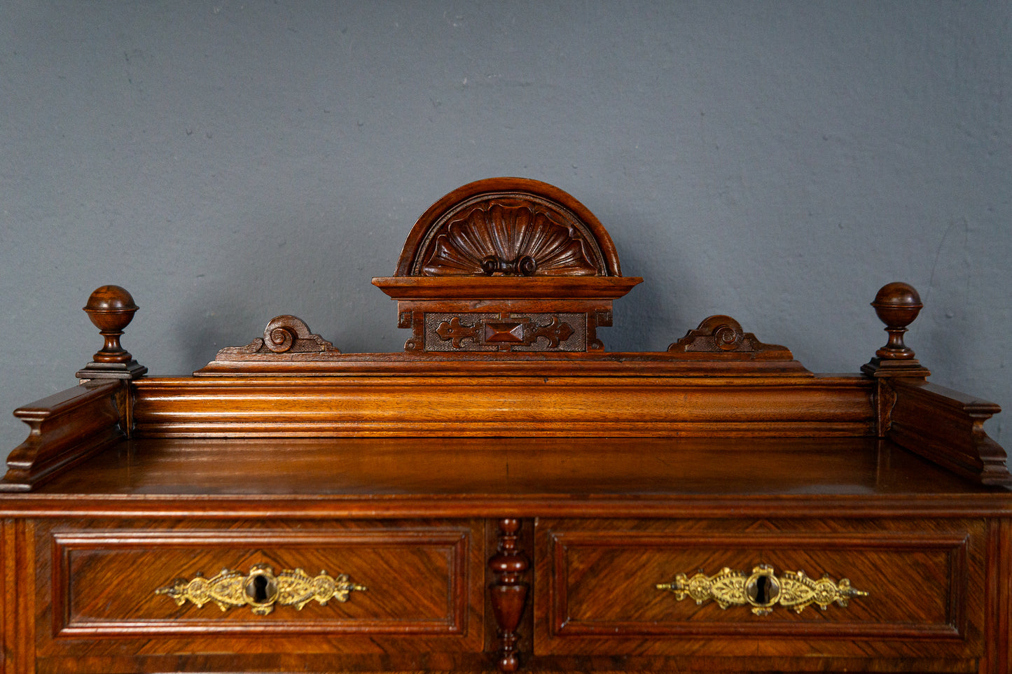 Antik Schreibtisch Nähtisch Sekretär Kommode Schrank Tisch MÖBLINGER 2412_1905