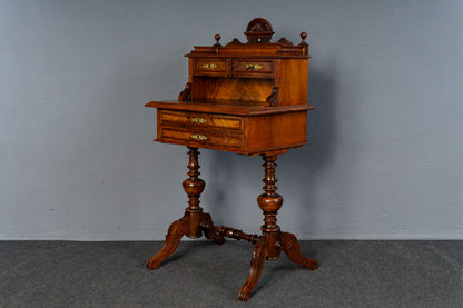 Antik Schreibtisch Nähtisch Sekretär Kommode Schrank Tisch MÖBLINGER 2412_1905