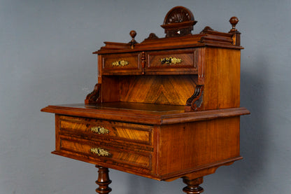 Antik Schreibtisch Nähtisch Sekretär Kommode Schrank Tisch MÖBLINGER 2412_1905