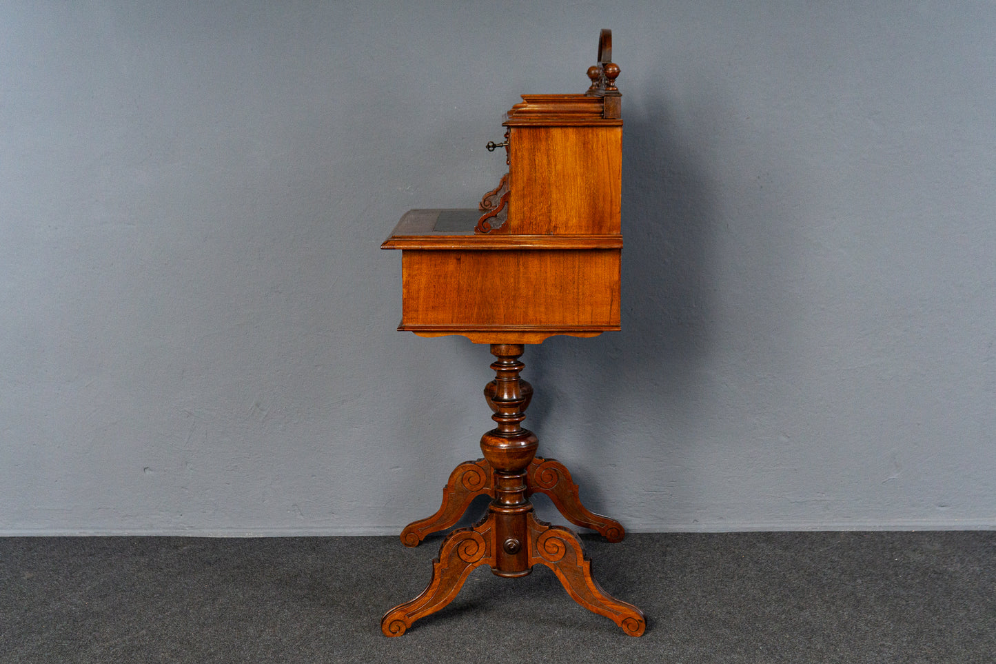 Antik Schreibtisch Nähtisch Sekretär Kommode Schrank Tisch MÖBLINGER 2412_1905