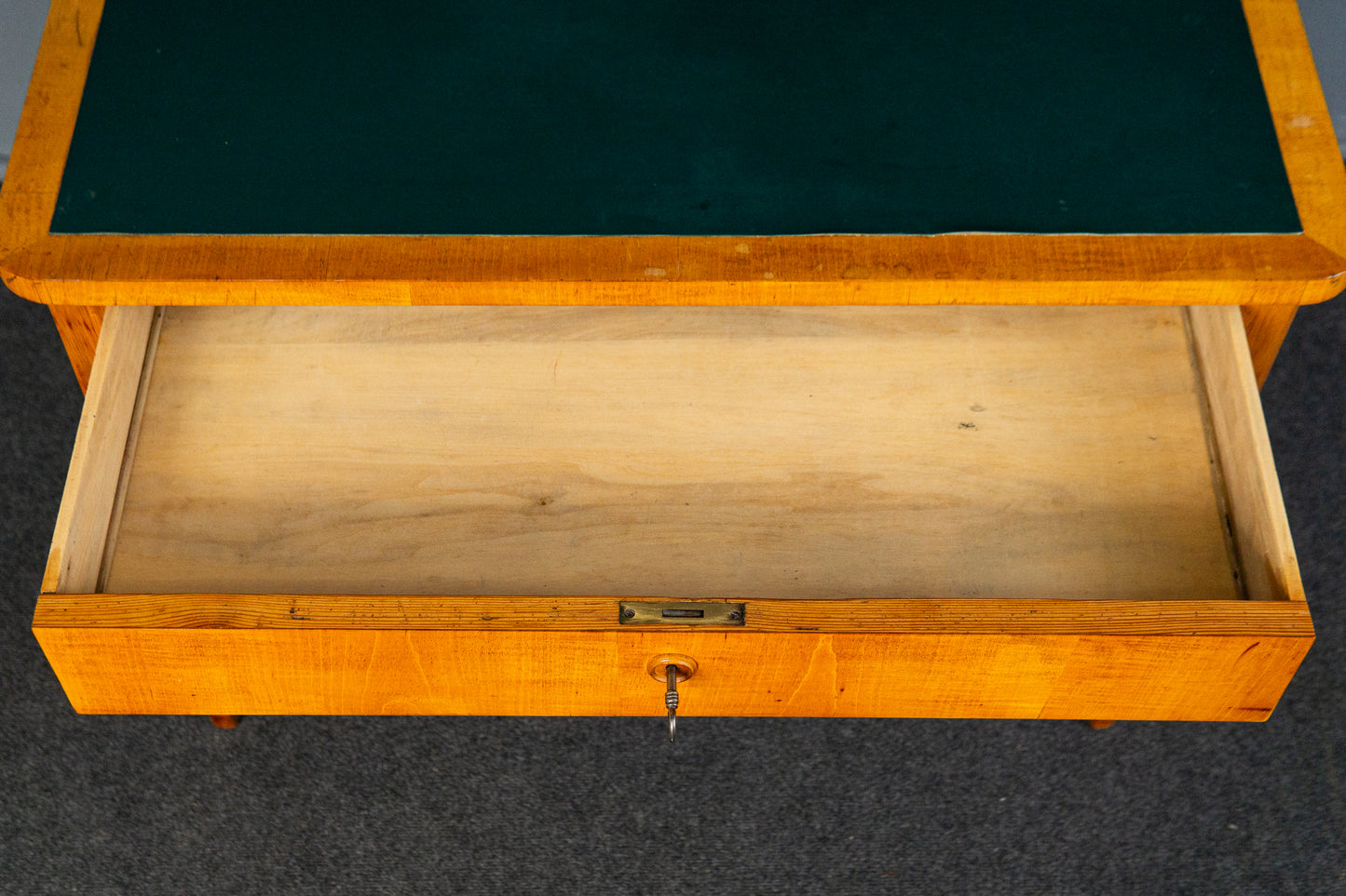 Antik Schreibtisch Alt Tisch Vintage Sekretär Konsole MÖBLINGER 2412_1906