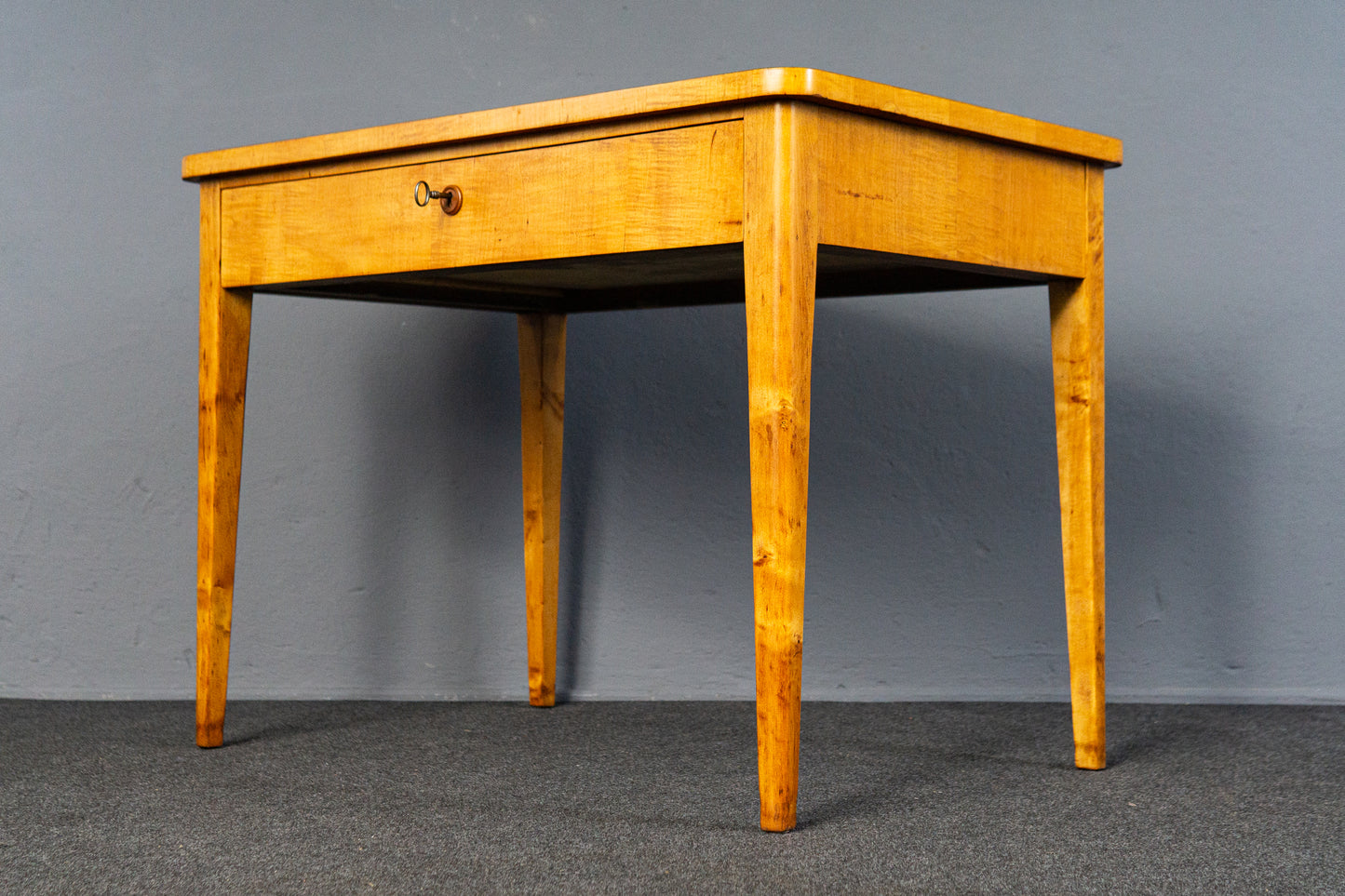 Antik Schreibtisch Alt Tisch Vintage Sekretär Konsole MÖBLINGER 2412_1906