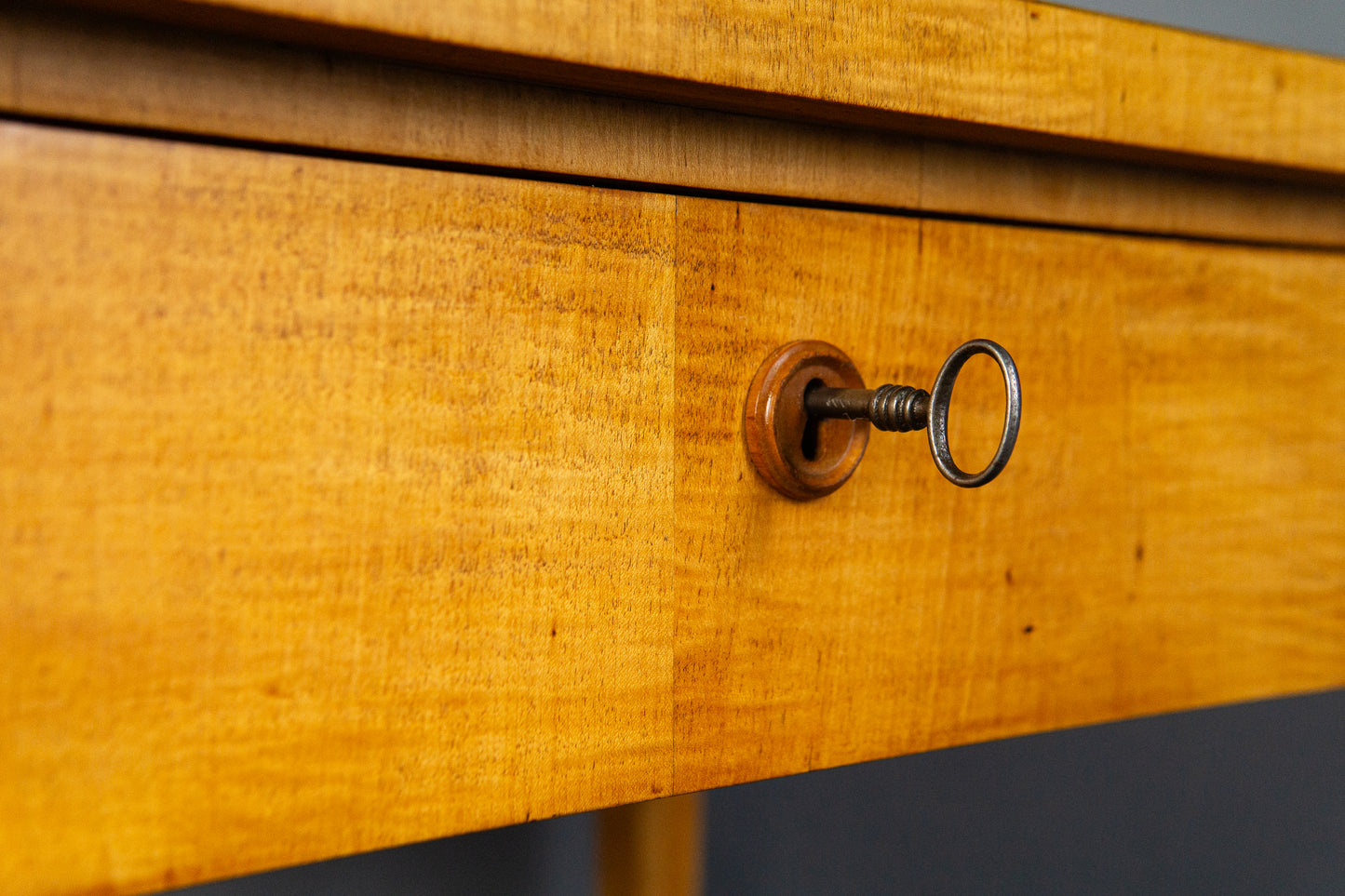 Antik Schreibtisch Alt Tisch Vintage Sekretär Konsole MÖBLINGER 2412_1906