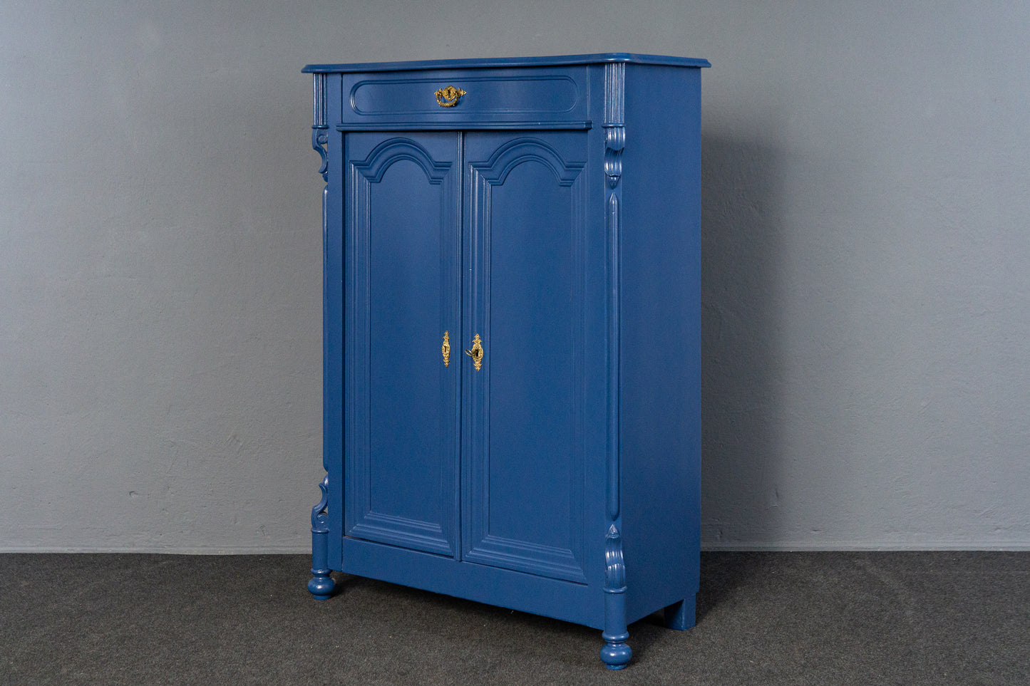 Vertiko Vintage Schrank Regal Kommode Sideboard Antik MÖBLINGER 2412_2301