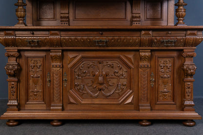 Gründerzeit Buffet Anrichte Schrank Regal Alt Antik 2404_2502