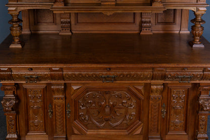 Gründerzeit Buffet Anrichte Schrank Regal Alt Antik 2404_2502