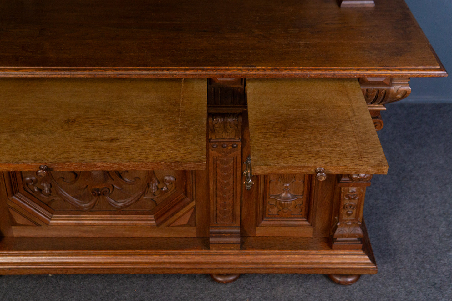 Gründerzeit Buffet Anrichte Schrank Regal Alt Antik 2404_2502