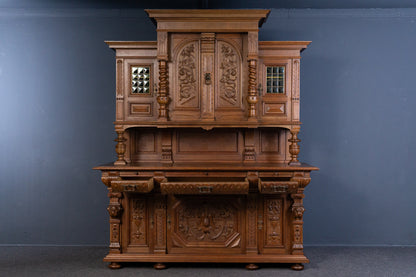 Gründerzeit Buffet Anrichte Schrank Regal Alt Antik 2404_2502