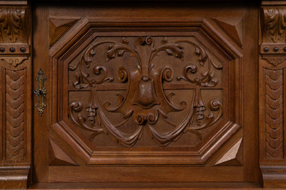 Gründerzeit Buffet Anrichte Schrank Regal Alt Antik 2404_2502