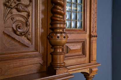 Gründerzeit Buffet Anrichte Schrank Regal Alt Antik 2404_2502