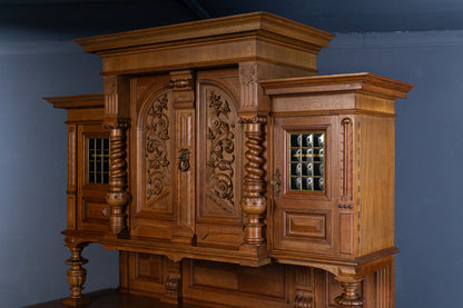Gründerzeit Buffet Anrichte Schrank Regal Alt Antik 2404_2502