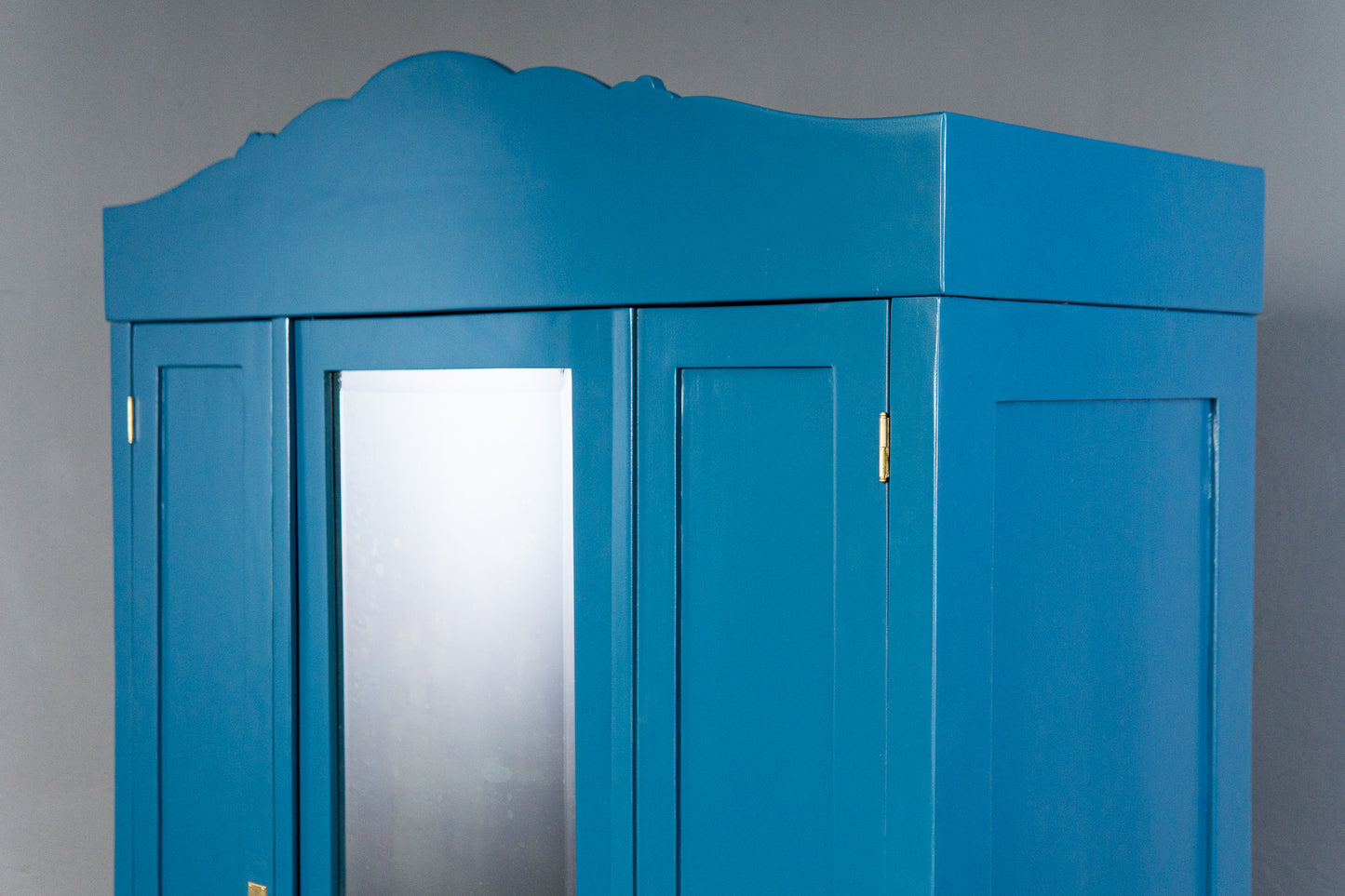 aufge. Vintage Kleiderschrank Schrank Kommode Antik Alt MÖBLINGER 2412_2304