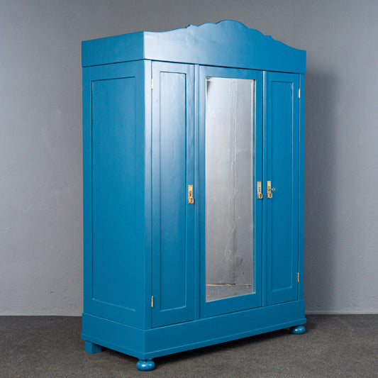 aufge. Vintage Kleiderschrank Schrank Kommode Antik Alt MÖBLINGER 2412_2304