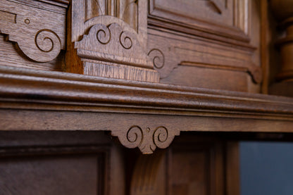 Gründerzeit Buffet Anrichte Schrank Regal Alt Antik 2404_2502