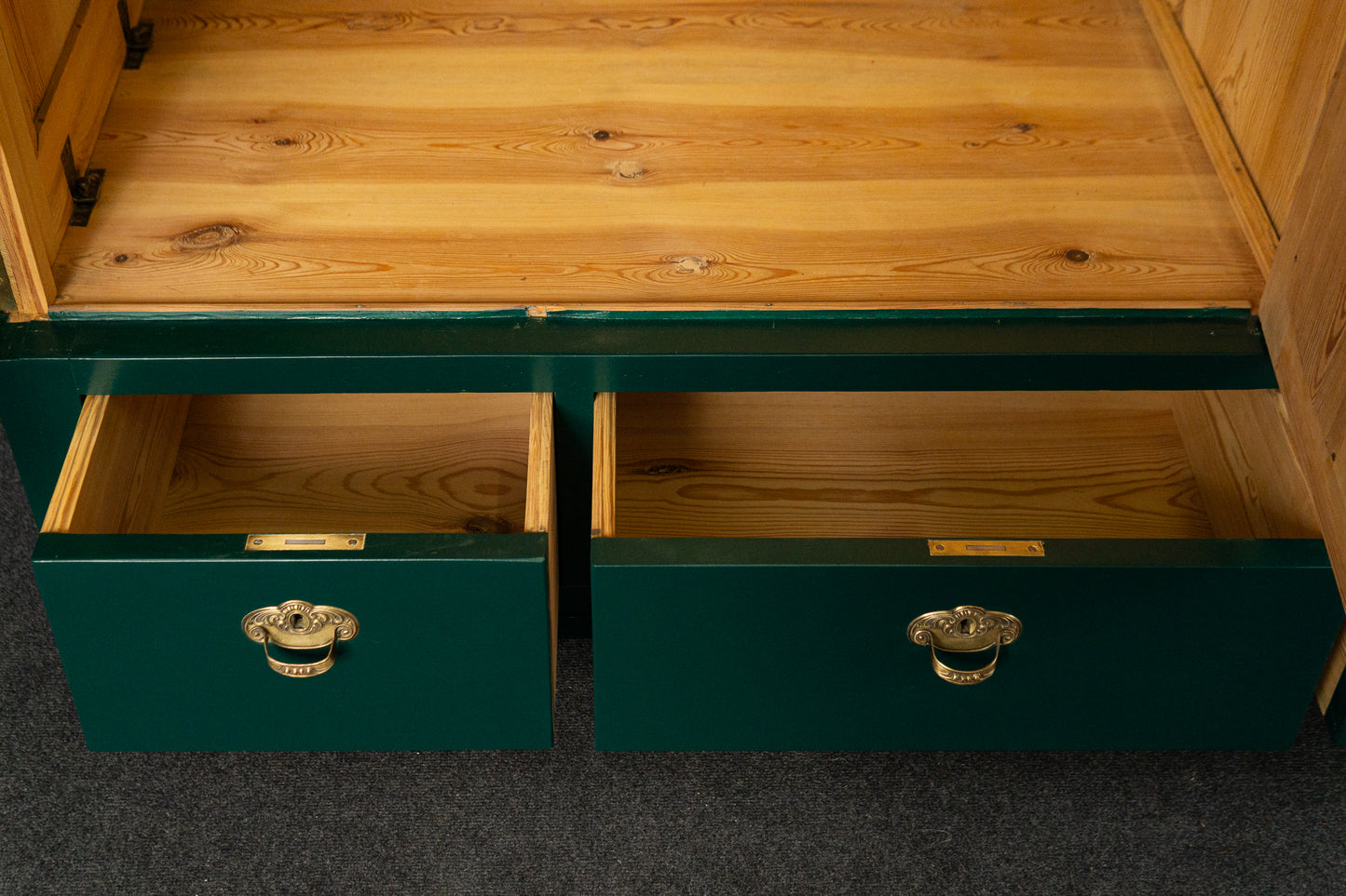 aufgearb. Schrank Vintage Garderobe Kommode Regal Antik MÖBLINGER 2412_2305