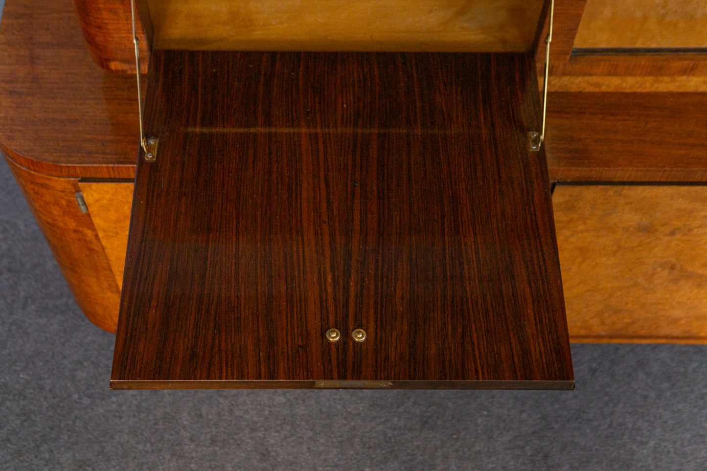 Art Deco Sideboard Schrank Regal Vitrine Alt Vintage 2404_2902