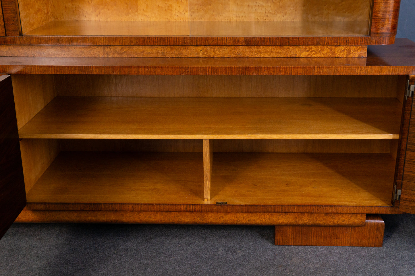 Art Deco Sideboard Schrank Regal Vitrine Alt Vintage 2404_2902