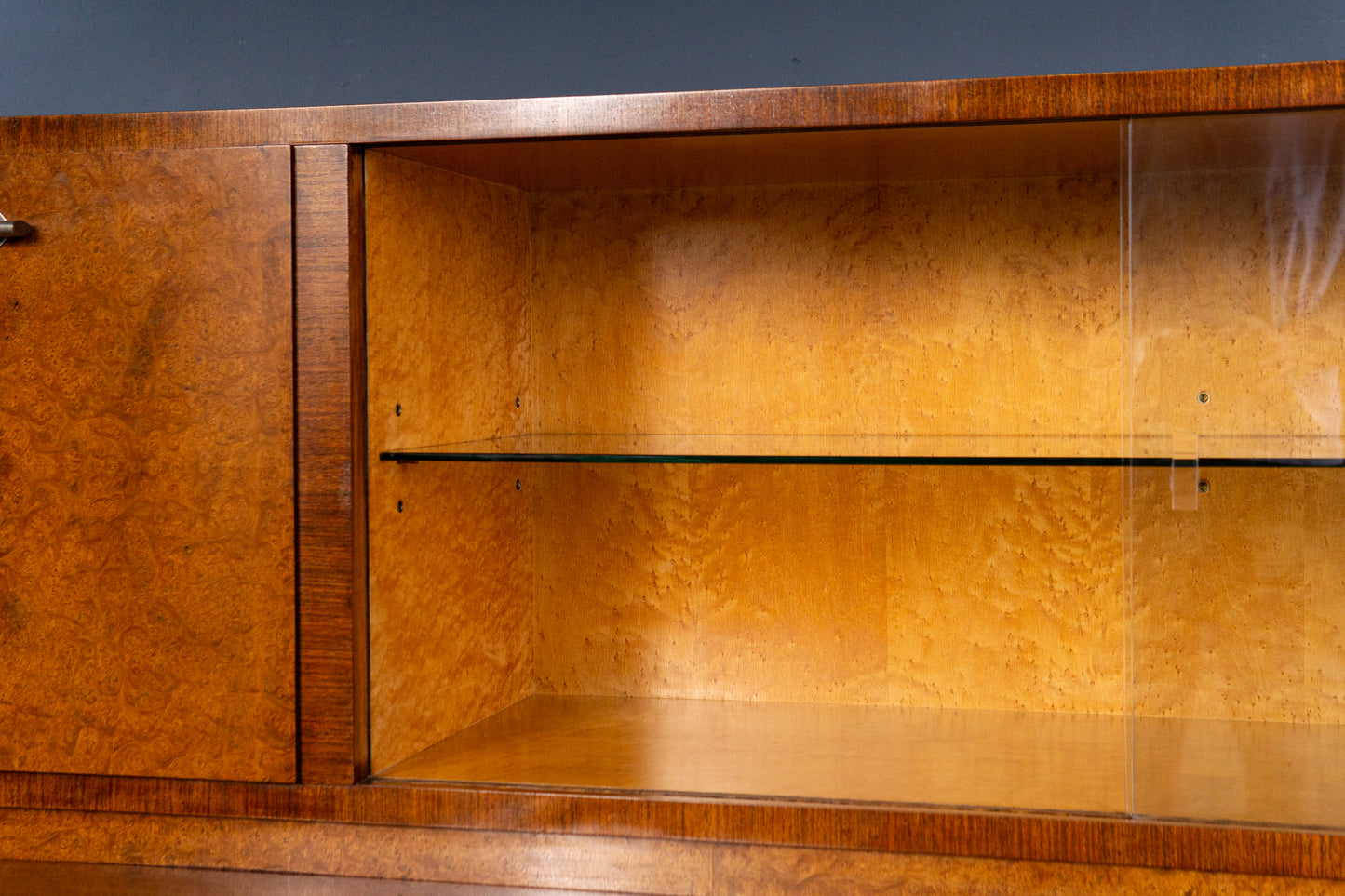 Art Deco Sideboard Schrank Regal Vitrine Alt Vintage 2404_2902
