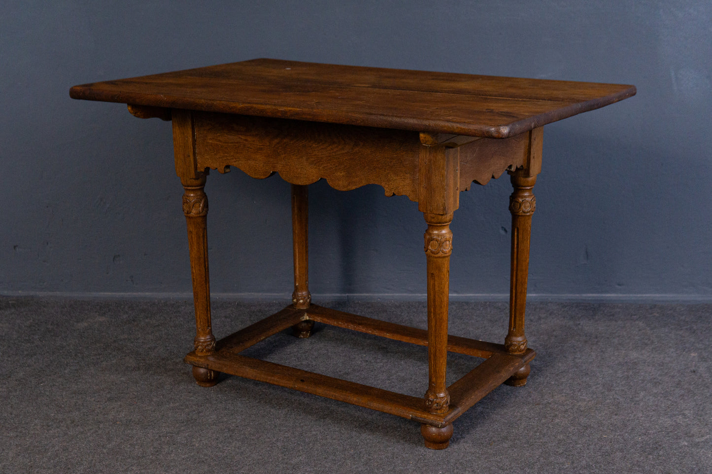 Tisch Vintage Esstisch Stuhl Tafel Küche Bank Alt Antik 2404_2903