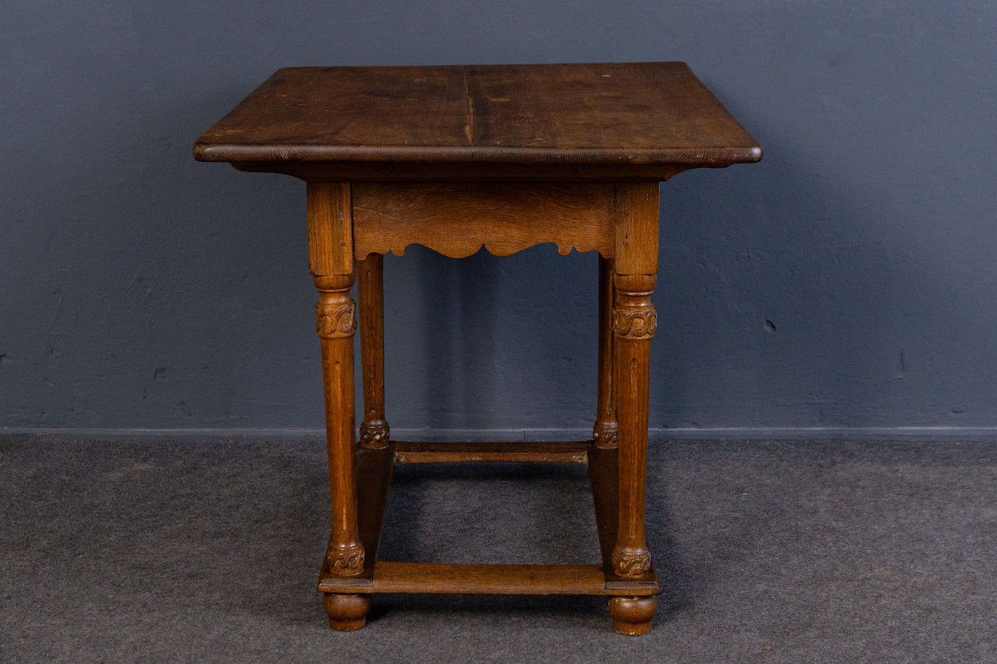 Tisch Vintage Esstisch Stuhl Tafel Küche Bank Alt Antik 2404_2903
