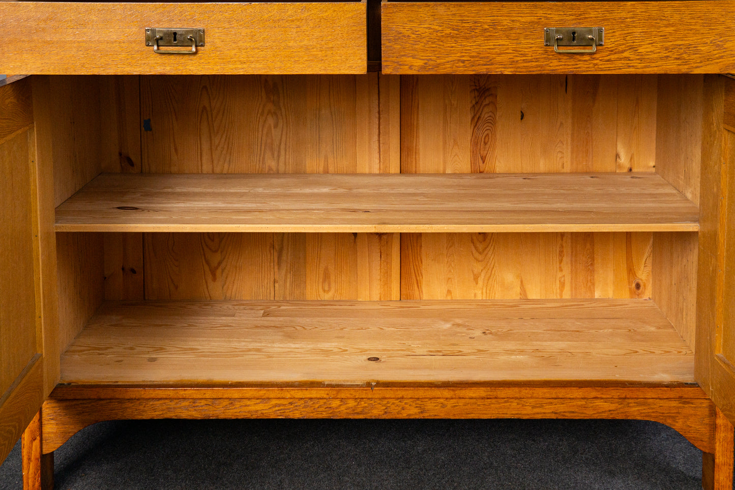 Vintage Sideboard Antik Anrichte Schrank Regal Buffet MÖBLINGER 2501_0605