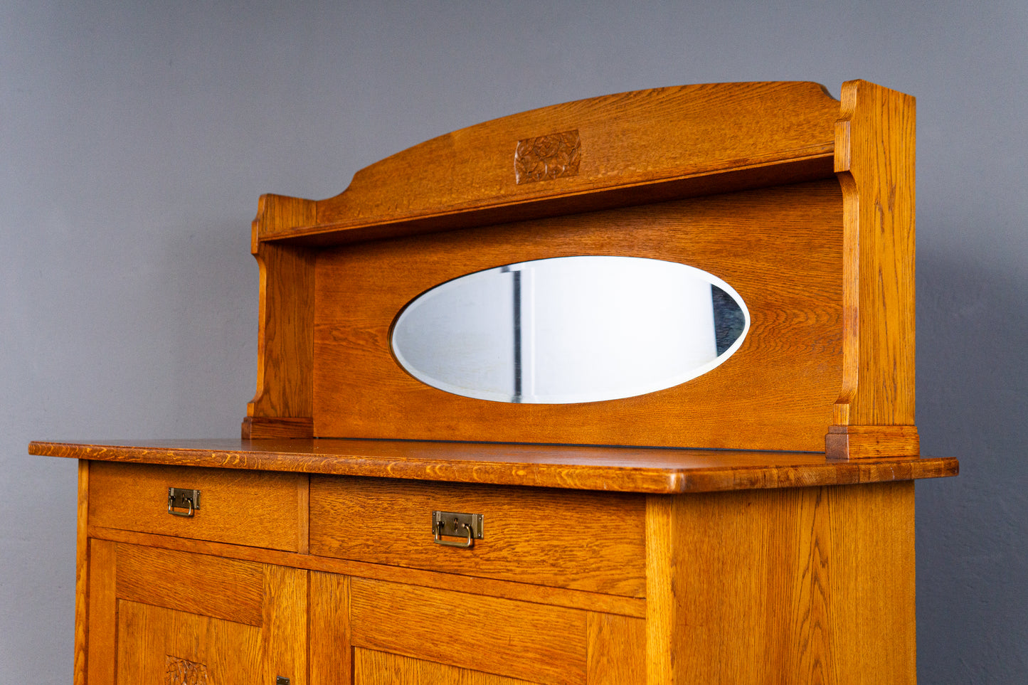Vintage Sideboard Antik Anrichte Schrank Regal Buffet MÖBLINGER 2501_0605