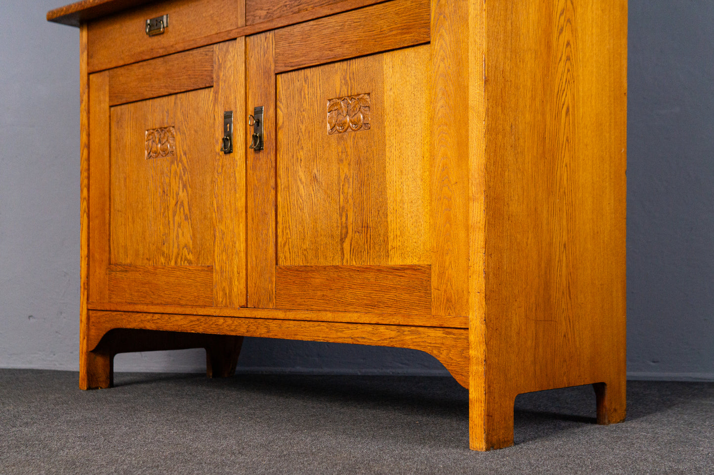 Vintage Sideboard Antik Anrichte Schrank Regal Buffet MÖBLINGER 2501_0605