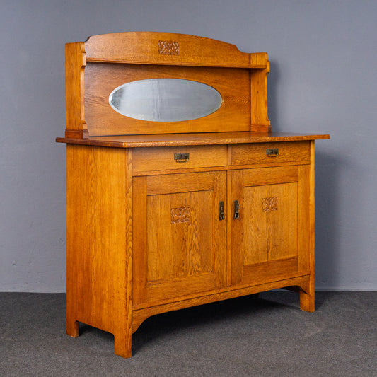 Vintage Sideboard Antik Anrichte Schrank Regal Buffet MÖBLINGER 2501_0605
