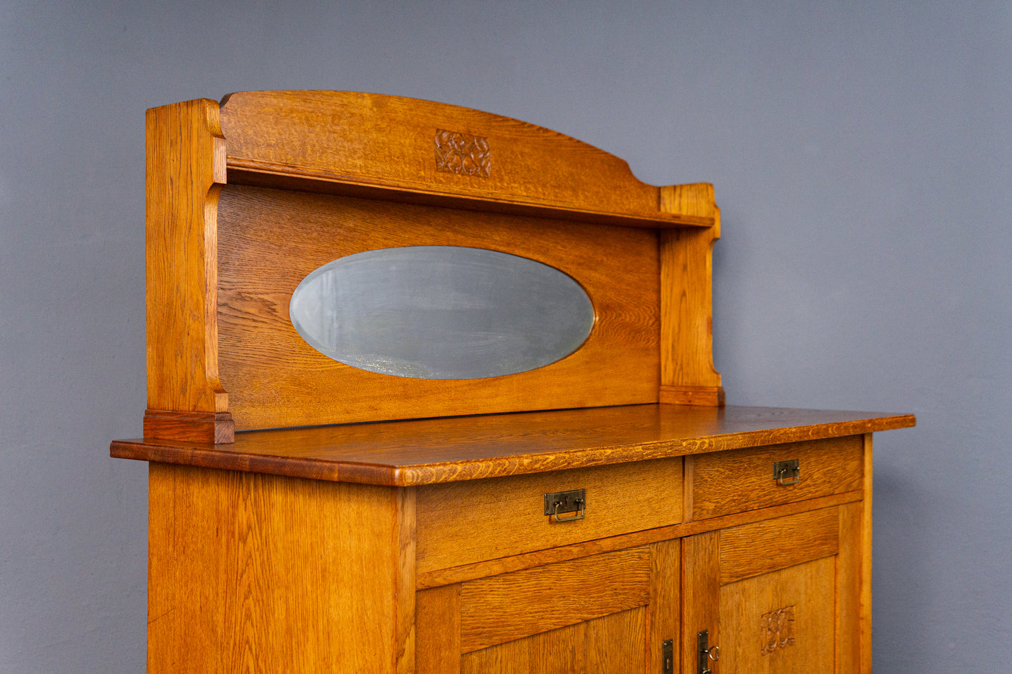 Vintage Sideboard Antik Anrichte Schrank Regal Buffet MÖBLINGER 2501_0605