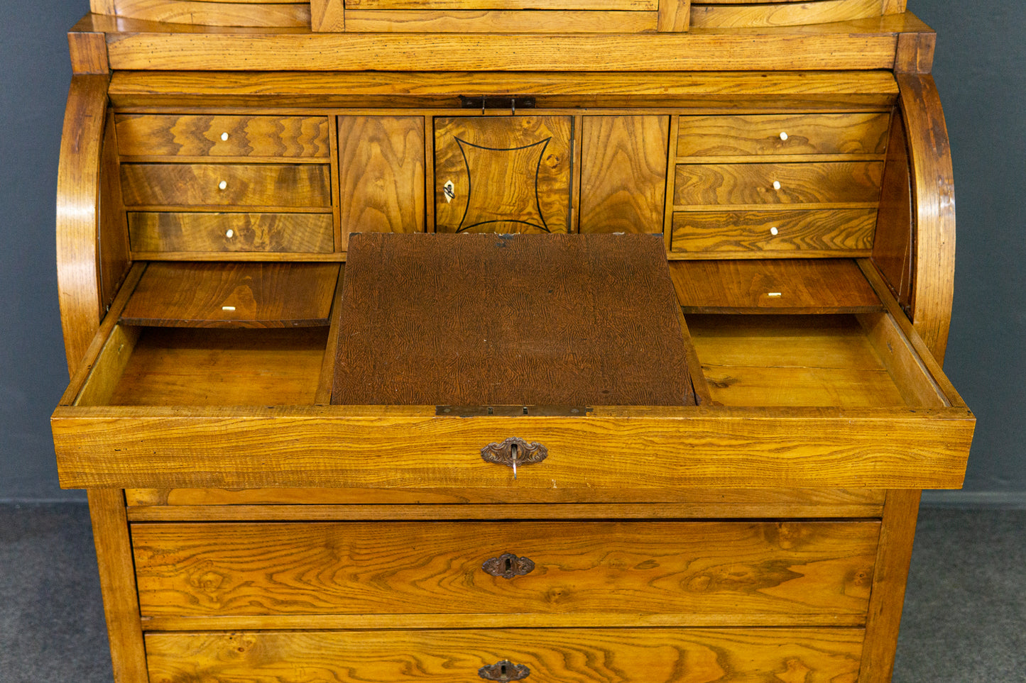 Sekretär Schreibtisch Desk Büro Kommode Alt Antik 2204_0702
