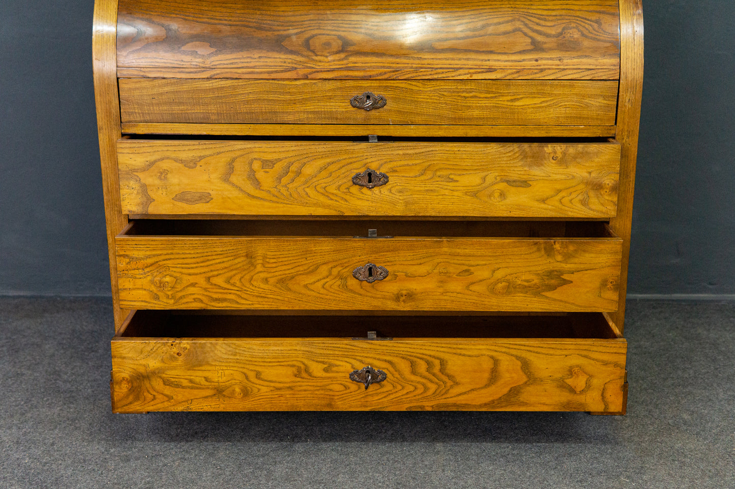 Sekretär Schreibtisch Desk Büro Kommode Alt Antik 2204_0702
