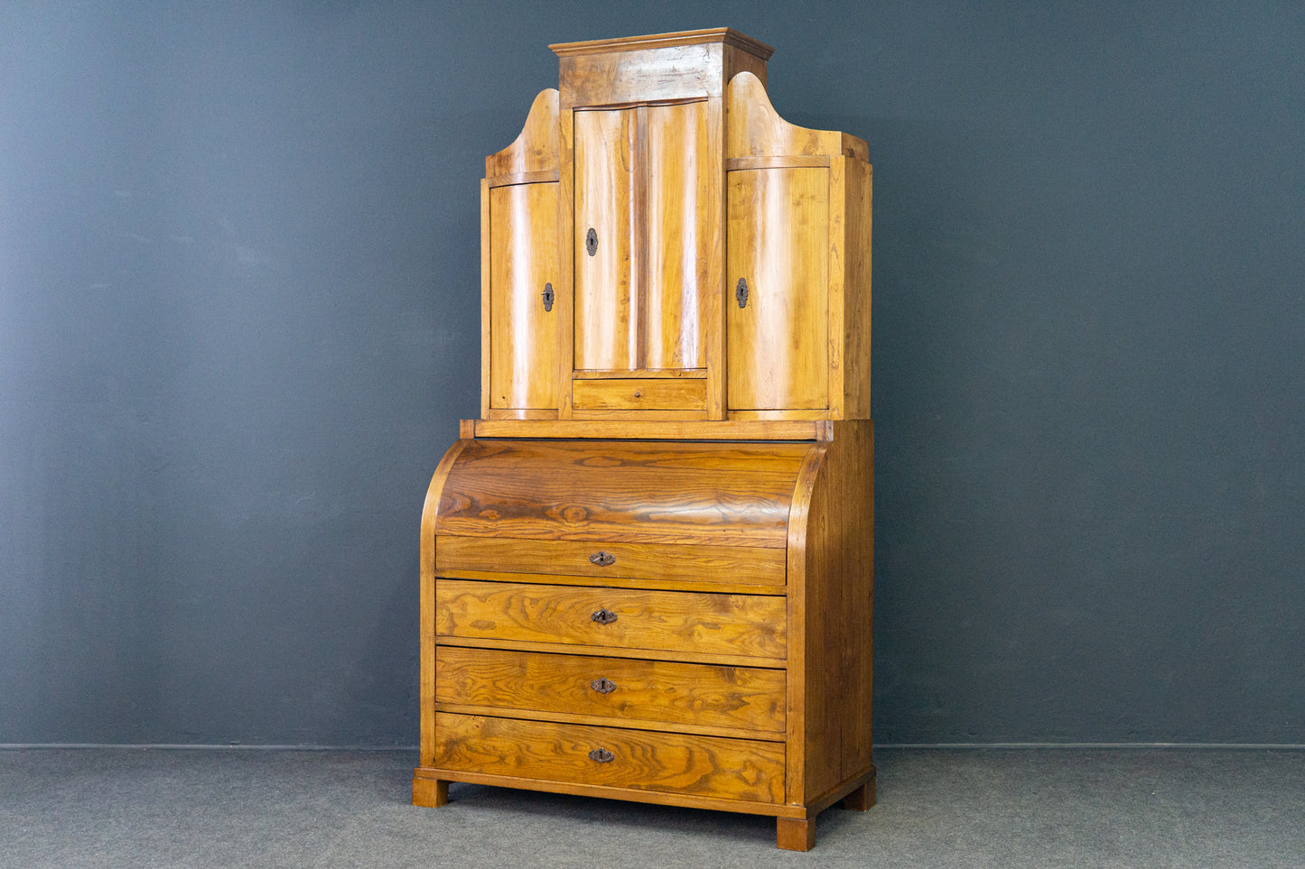 Sekretär Schreibtisch Desk Büro Kommode Alt Antik 2204_0702