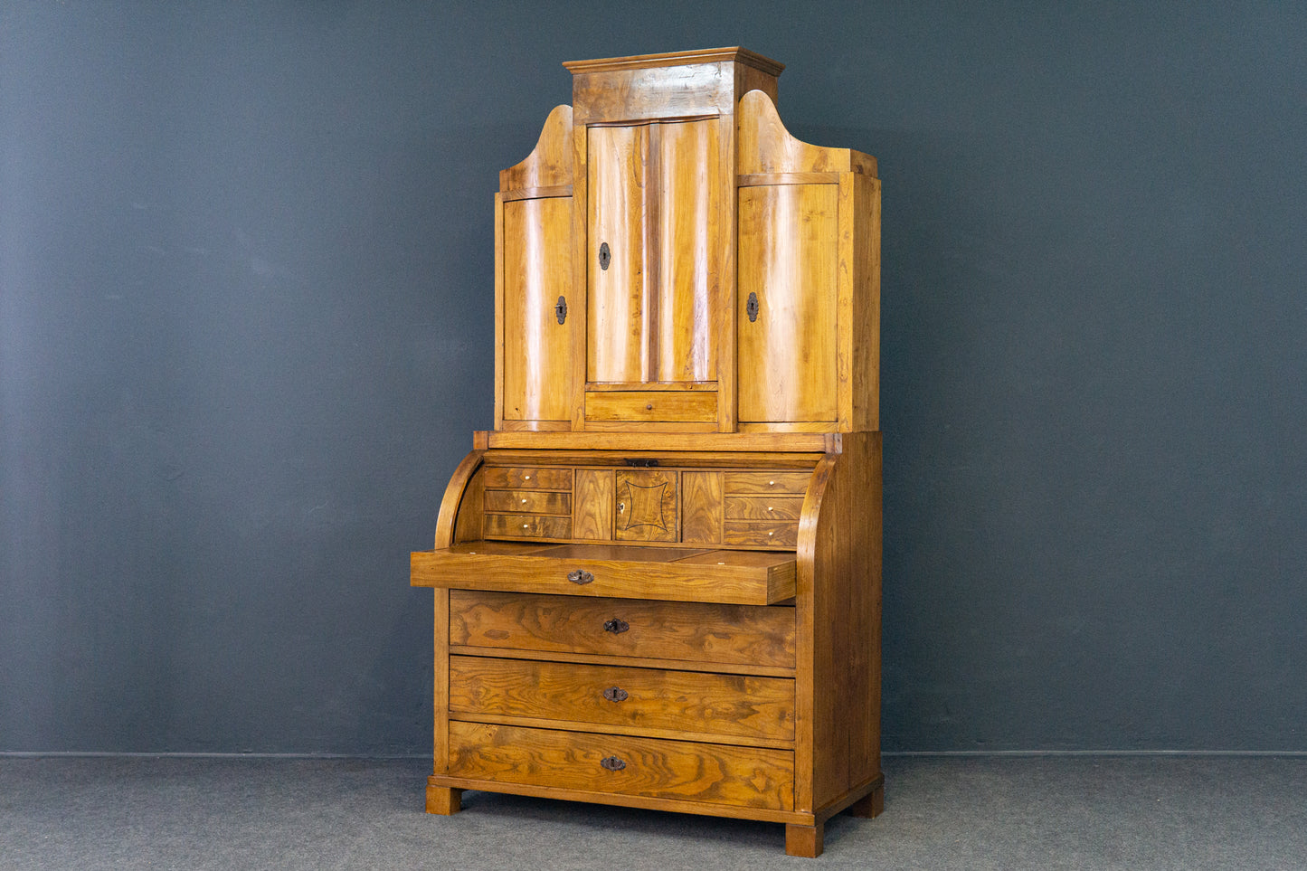 Sekretär Schreibtisch Desk Büro Kommode Alt Antik 2204_0702