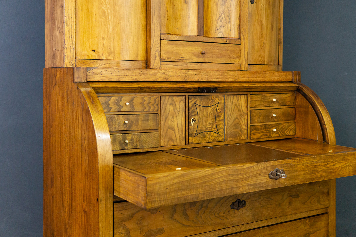 Sekretär Schreibtisch Desk Büro Kommode Alt Antik 2204_0702