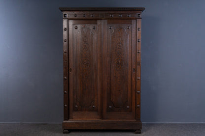 Gründerzeit Garderobe Alt Antik Schrank Regal Kommode 2405_0206