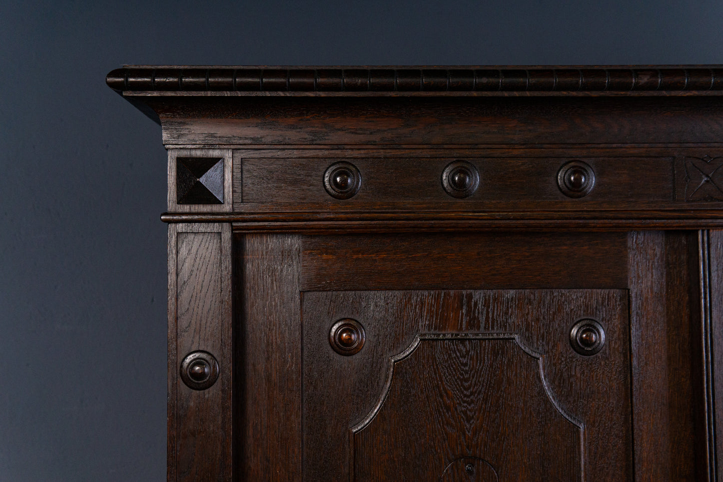 Gründerzeit Garderobe Alt Antik Schrank Regal Kommode 2405_0206