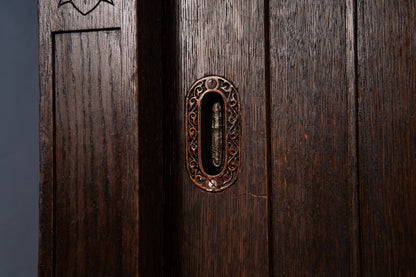 Gründerzeit Garderobe Alt Antik Schrank Regal Kommode 2405_0206