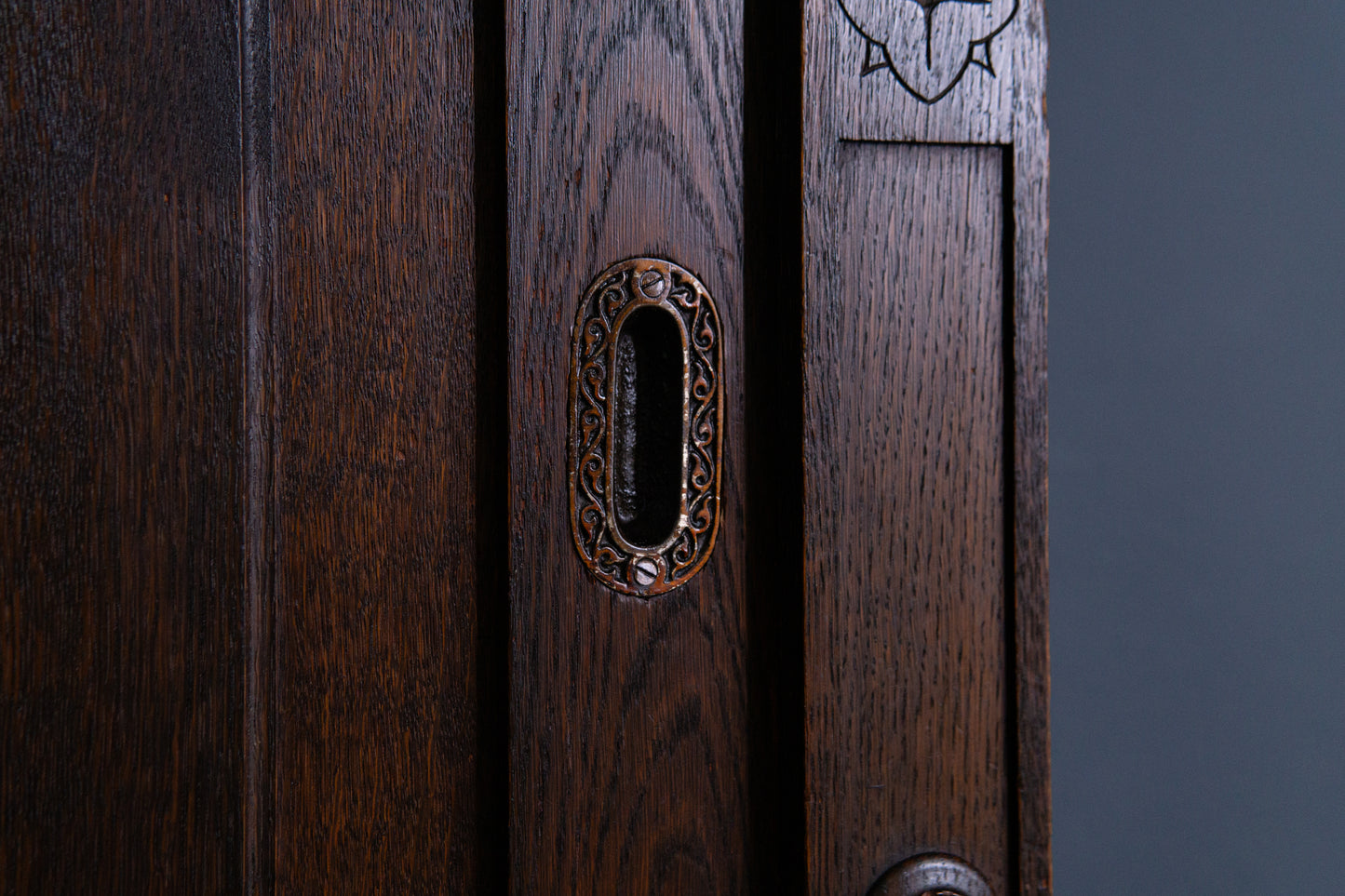 Gründerzeit Garderobe Alt Antik Schrank Regal Kommode 2405_0206
