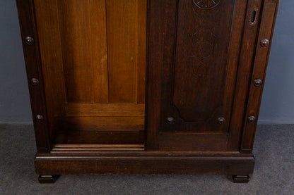 Gründerzeit Garderobe Alt Antik Schrank Regal Kommode 2405_0206