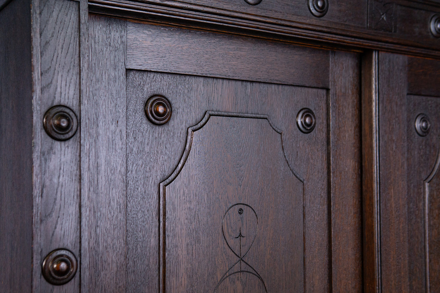 Gründerzeit Garderobe Alt Antik Schrank Regal Kommode 2405_0206