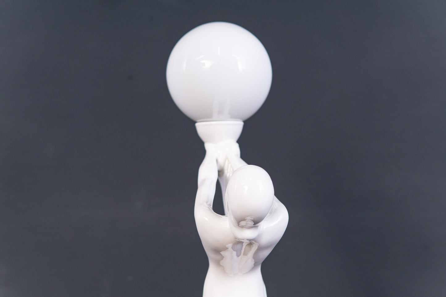 Tischlampe Leuchte Licht Lampe Statue Skulptur Porzellan 2307_0604